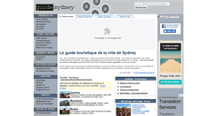 Desktop Screenshot of guide-sydney.com